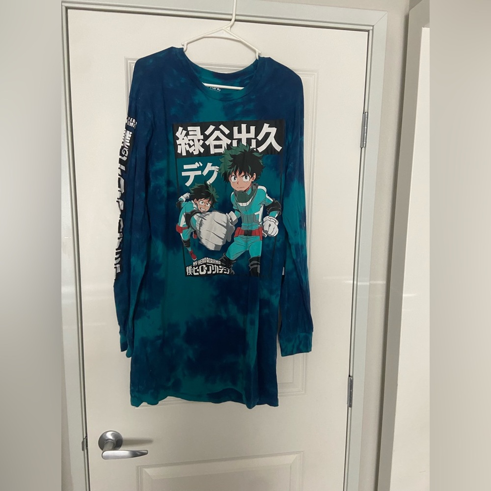 women’s anime long sleeve dress